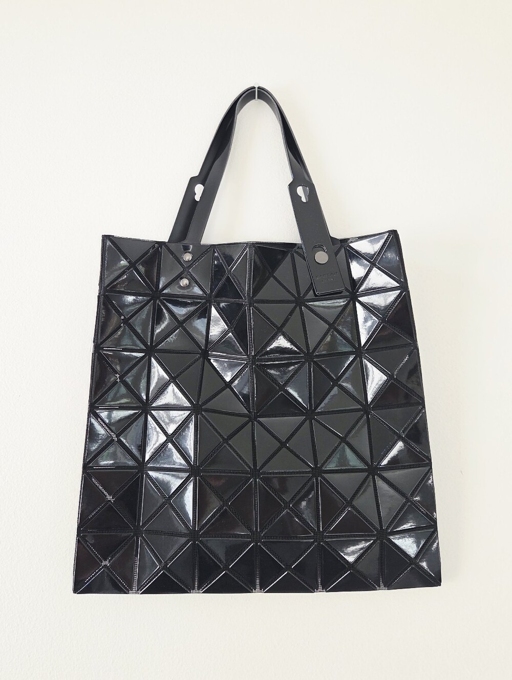BAO BAO ISSEY MIYAKE Lucent Geometric Tote Bag Black